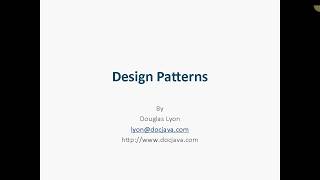 IACTIntroduction to Design Patterns and the Strategy Patternhttp://www.inventus.org
