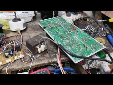 sharp inverter AC repair dc error
