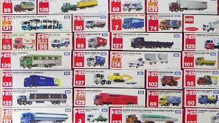 Let's open a lot of Tomica trucks, trailers, loaded cars, etc. and play ♪