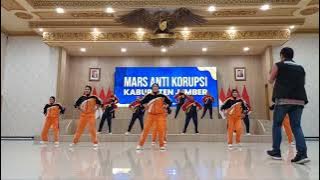 MARS ANTI KORUPSI KABUPATEN JEMBER (PERWOSI & HITS)