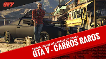 Onde encontrar carros raros no GTA 5?