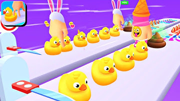 Crushy Fingers✌🔪🐥 Gameplay Walkthrough Part - 10 (Android) All levels