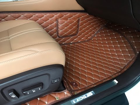 THẢM LÓT SÀN LÓT CỐP Ô TÔ LEXUS RX350 2019 PHIÊN BẢN 7 CHỖ MỚI NHẤT.