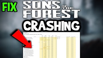 Sons of The Forest – How to Fix Crashing, Lagging, Freezing – Complete Tutorial