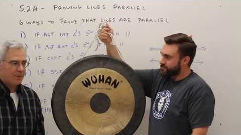 5.2A--Proving Lines Parallel