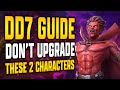 Dd7 guide  dont upgrade these 2 characters  marvel strike force  msf