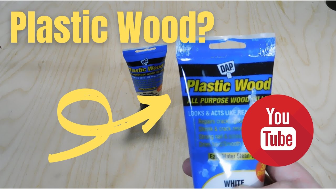 How to Use DAP Plastic Wood Filler - Demo and Step by Step #diy  #woodworking #woodfiller 