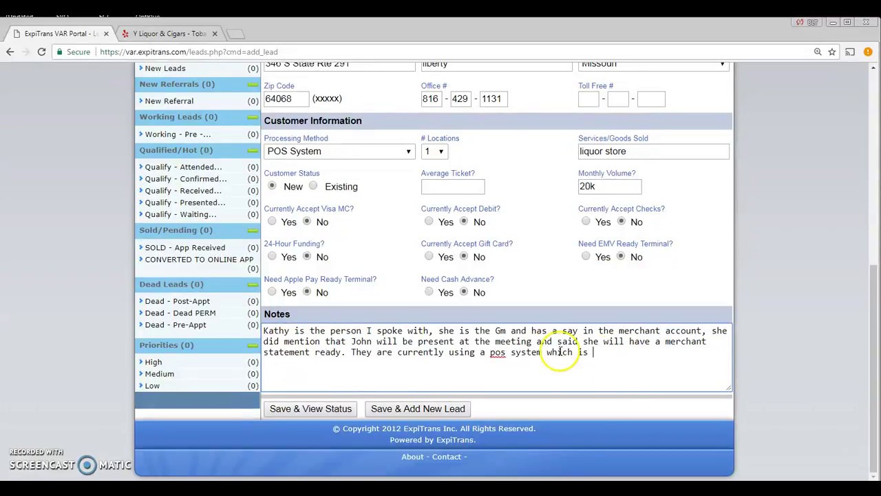 Appointment Setting - VAR/YELP Training & Overview
