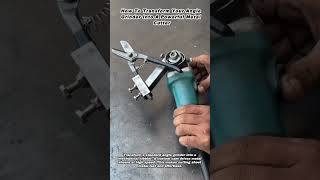 How To Transform Your Angle Grinder Into A Powerful Metal Cutter