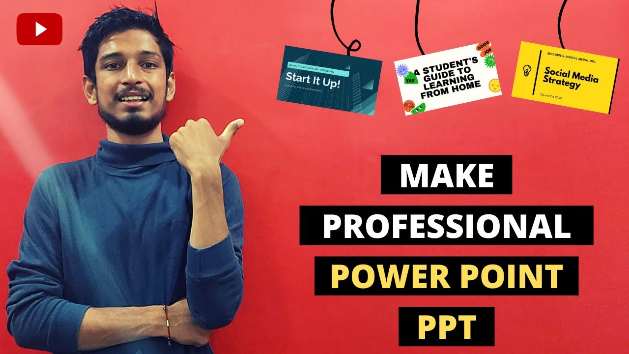 How to Make Professional PowerPoint Presentation in 20 Mins ...