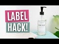 THE 2023 CRICUT LABEL HACK YOU NEED TO TRY