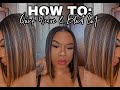 How To: Quick Weave & Blunt Cut Tutorial