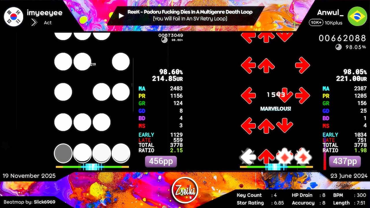 imyeeyee vs Anwul | Padoru F*cking Dies In A Multigenre Death Loop [You'll Fail In An SV Retry Loop]