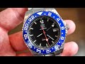 La Touraine Voyager Automatic GMT Great Value $400 GMT Seiko NH34