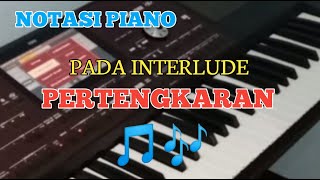 PERMAINAN PIANO PADA LAGU PERTENGKARAN
