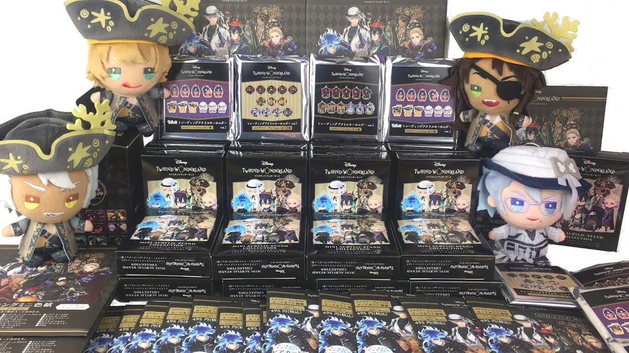 75 Disney Twisted Wonderland Halloween Themed Blind Bag & Box Opening 🎃👻🕸 #twistedwonderland