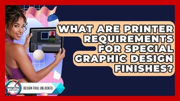 What Are Printer Requirements For Special Graphic Design Finishes? - Design Tool Unlocked