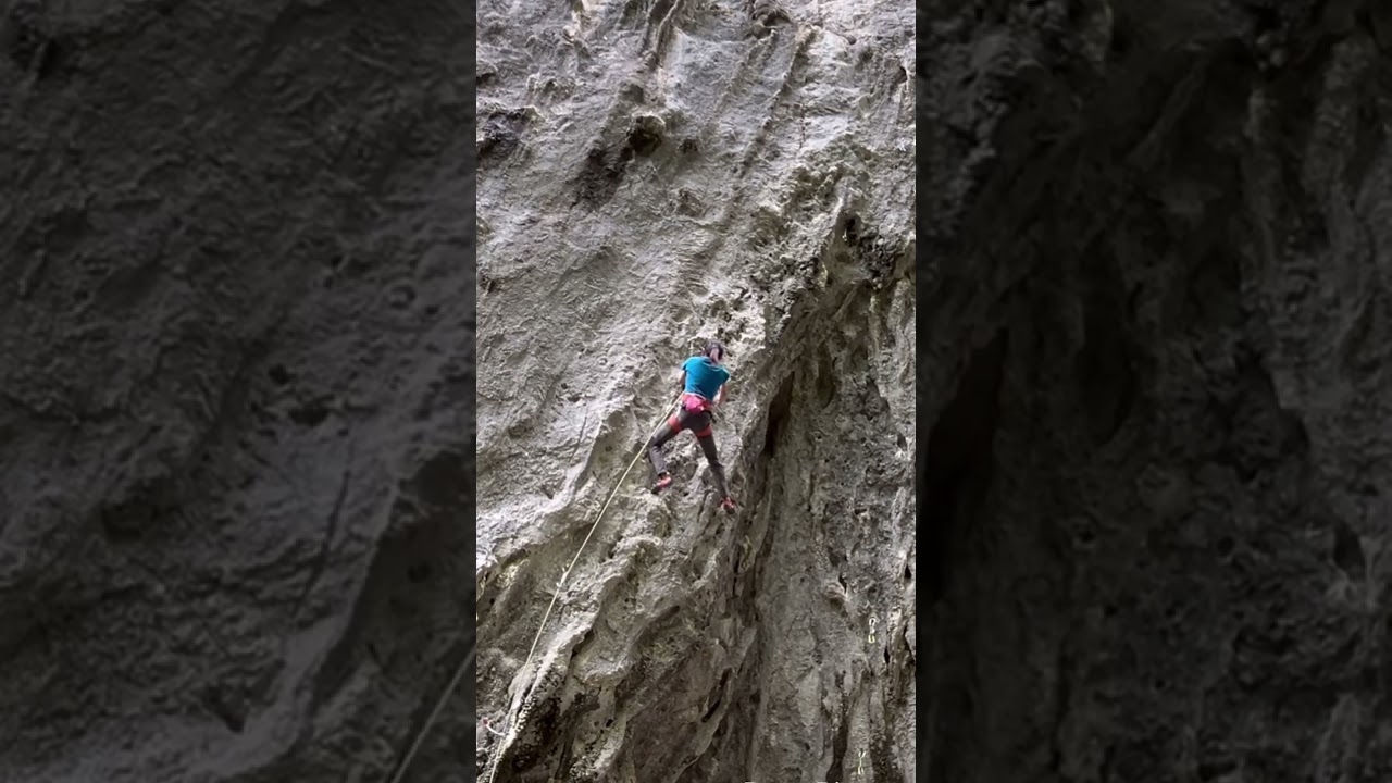 二子山 ペトリューシカ Petroushka 5.12b 7b クライミング Mt.Futago Climbing