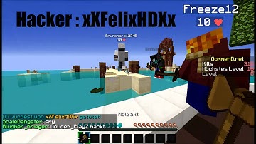 Hacker Gungame | xXFelixHDXx (Anti Knockback & Killaura) GommeHD.net