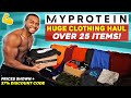 New myprotein mens clothing haul size  quality review