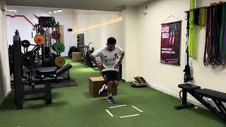 Depth Jump Single Leg with Plyometrics 1