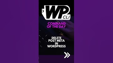 WP-CLI Pro Tip: Delete WordPress Post Metadata using WP-CLI! #WPCLI #WordPress