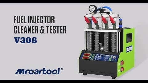 MR CARTOOL V308  Fuel Injector Tester & Cleaner for Automobile Motorcycle