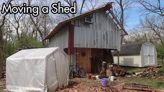 Random Bits 0245: Moving Shed, Printing Press, X-ray Machine, Cleaning Burn Pit!