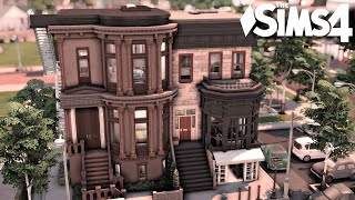 New York Townhouses + More  | The sims 4 | Stop motion Speed build
