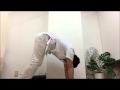 走る「前」にオススメのストレッチ方法（ダウンワードフェイシングドック）