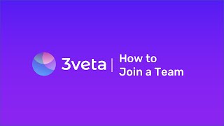 How to Join a Team on 3veta