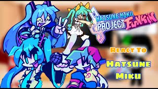 Hatsune Miku Vs Boyfriend, Full Concert || Fnf React To Project Funkin || BF's Sister