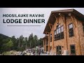 Dinner at the Moosilauke Ravine Lodge