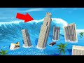 SURVIVE The TSUNAMI In GTA 5! (Mods)