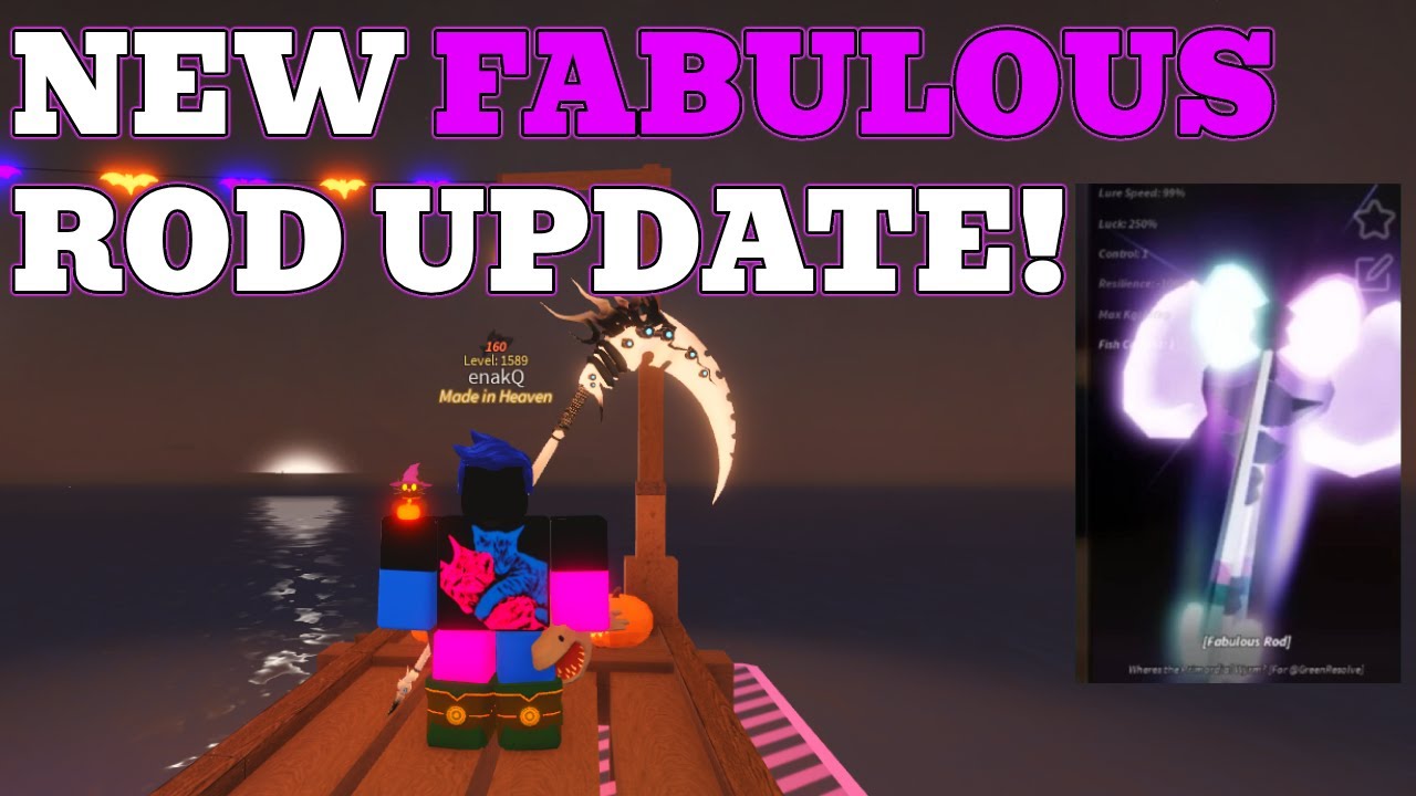 FISCH ADMIN ABUSE!!! NEW ADMIN RODS??? - YouTube
