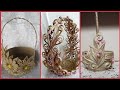 Most beautiful jute craft basket decoration ideas