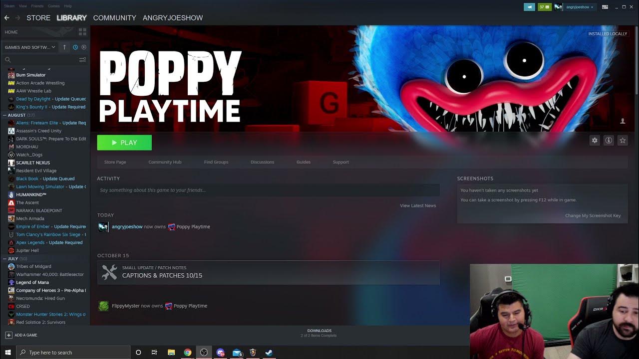 Poppy Playtime, Software