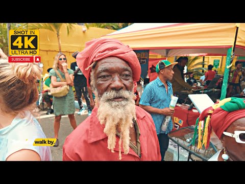 ✔️Walking Bob Marley's 79th Birthday Celebration Full Tour At His Museum In Kingston Jamaica 4K 2024