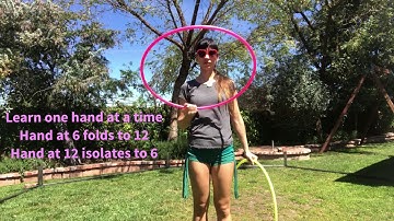 Double Iso Folds Hoop Tutorial
