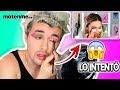 MI NOVIO INTENTA SEGUIR MI TUTORIAL DE MAQUILLAJE #2| con Dalas Review