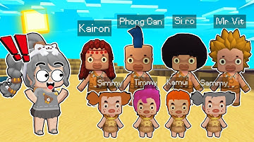 SAMMY CÙNG MÈO SIMMY BẤT NGỜ KHI TRIỆU HỒI THÀNG CÔNG THỔ DÂN HERO TEAM TRONG MINI WOLRD