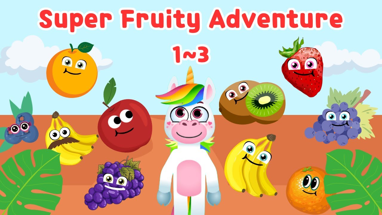 🌟Super Fruity Adventure - All Episodes🍓🍊🍏