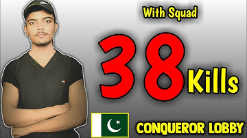 38 Kills w Squad / Conqueror Lobby / Star ANONYMOUS