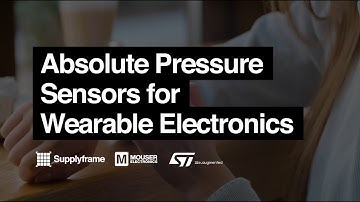 Absolute Pressure Sensors For Wearable Electronics