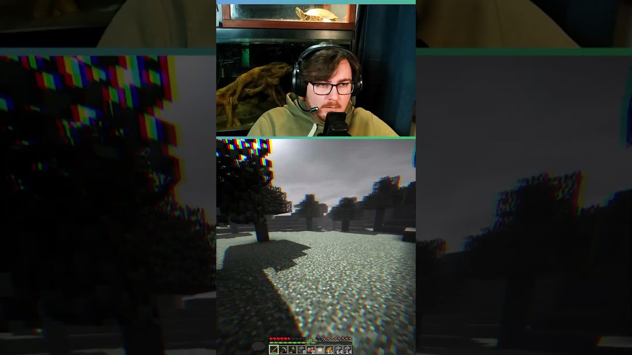 Just a NORMAL MINECRAFT video... 😊 #minecraft #horror #trending