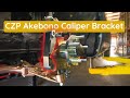 How to install CZP Akebono Caliper Brackets on a s13 | 240sx