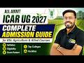 ICAR UG 2027 Admission All Details | Syllabus, Eligibility, Pattern | BSc Agriculture through ICAR