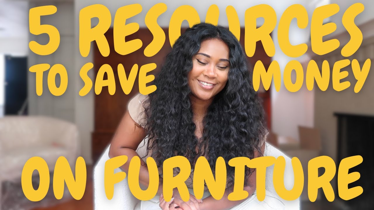 5 SECRET RESOURCES TO SAVE MONEY ON FURNITURE