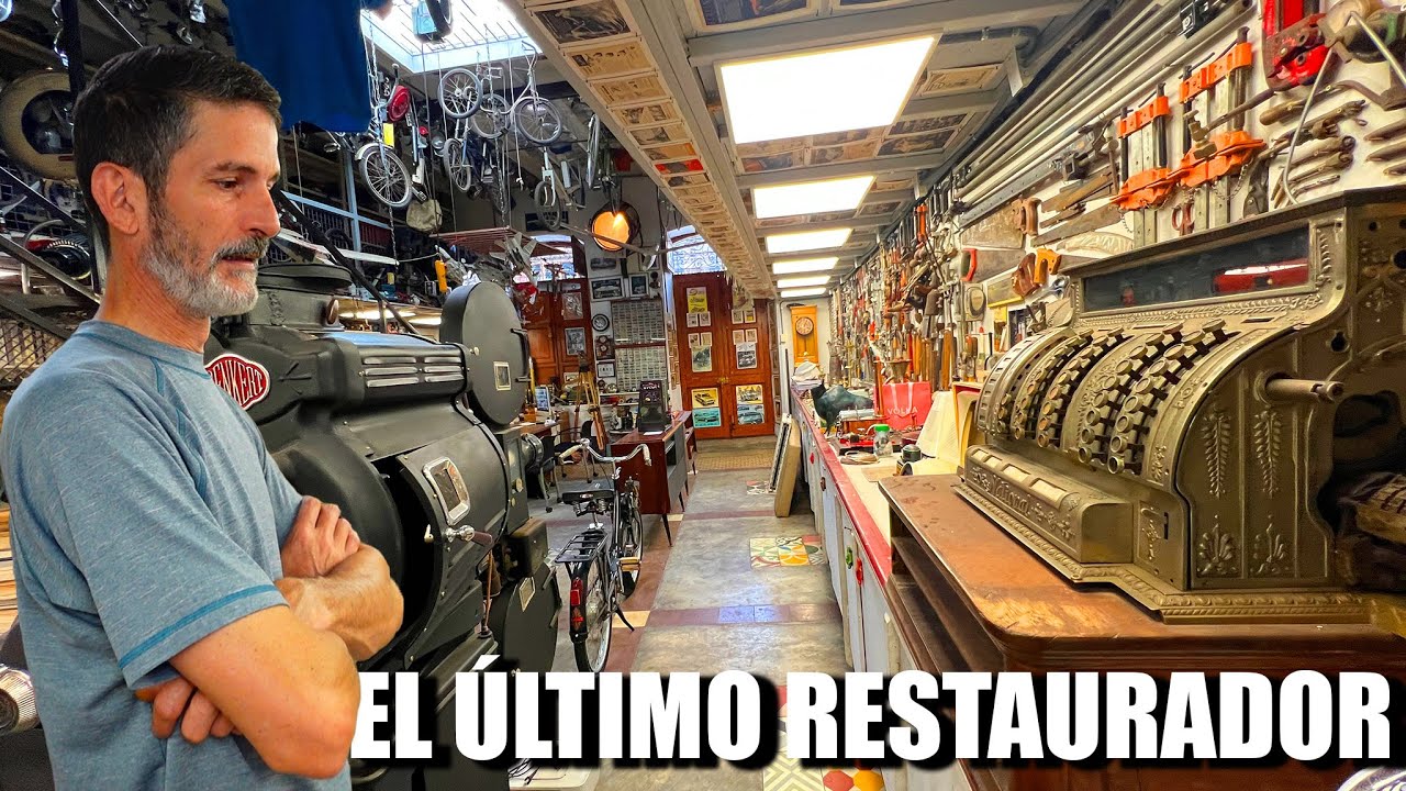 ENCONTRAMOS AL ÚLTIMO RESTAURADOR | Convierte cosas viejas en TESOROS |  Dilo ft. @cfabianplatas