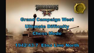 Replay of Panzer Corps Gold Grand Campaign West 1942-7 Etna Line North Ultimate Chess